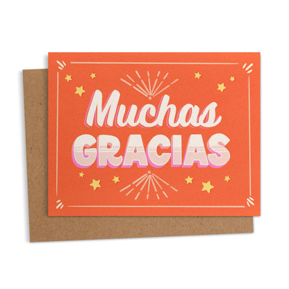 Muchas Gracias Greeting Card