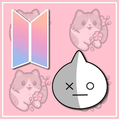 Chibi BTS Peekers