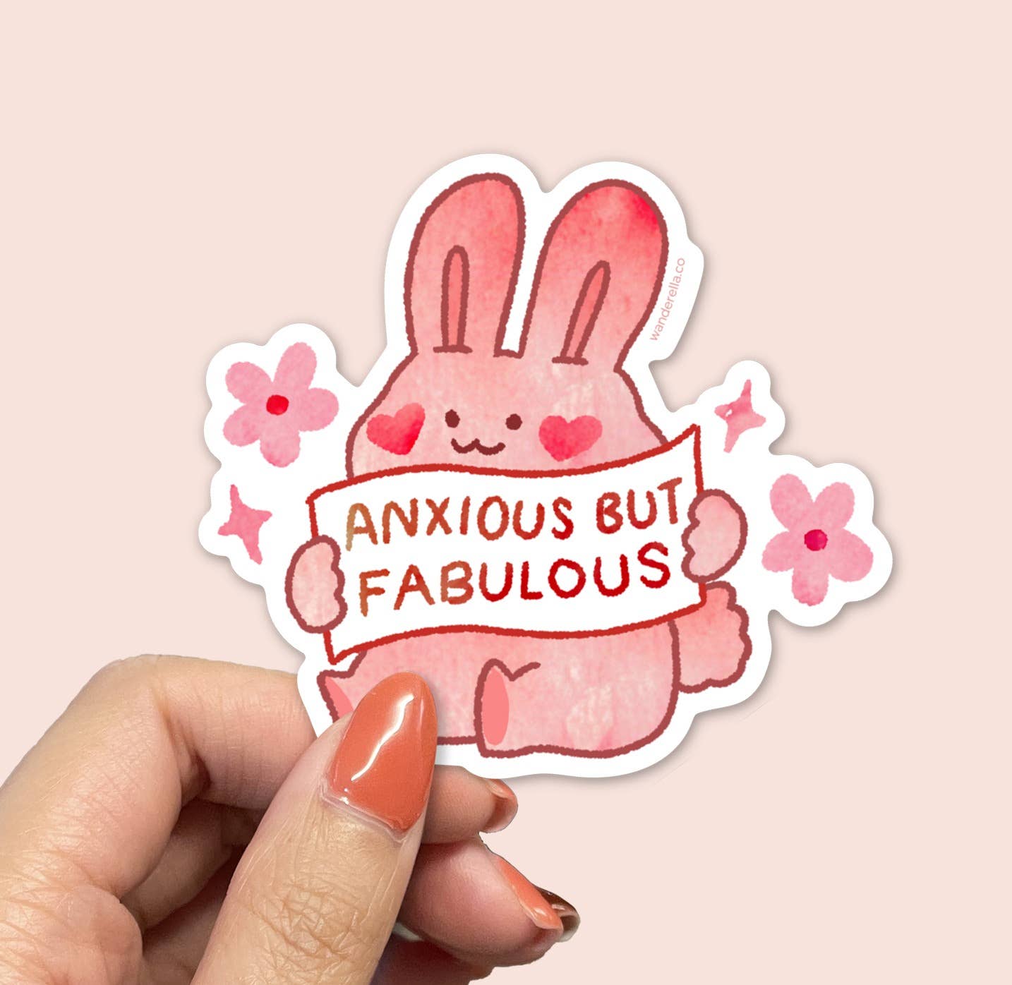 Anxious But Fabulous Sticker