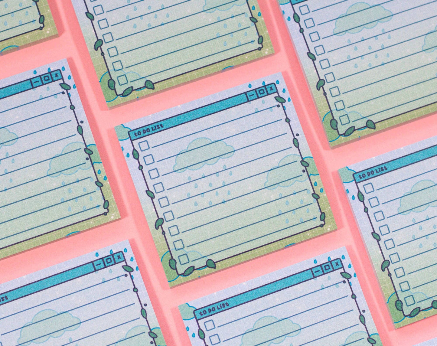 Rainy Day Sticky Notes