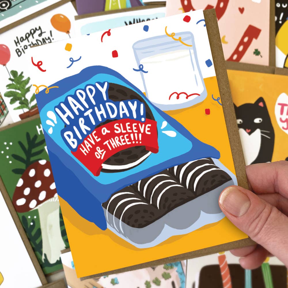 Cookie Birthday Card