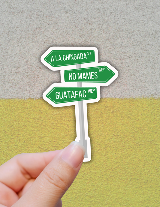 A La Chingada Sticker