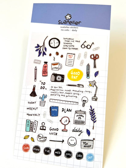 Daily Life Sticker Sheet