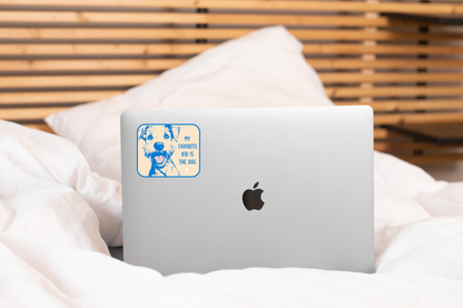 My Favorite Kid Is The Dog Sticker
