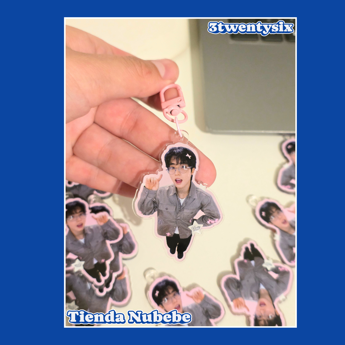 PREORDER | Han Jisung Acrylic Keychain — Tienda Nubebe x 3twentysix
