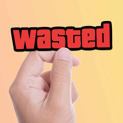 Wasted Online Gaming Sticker
