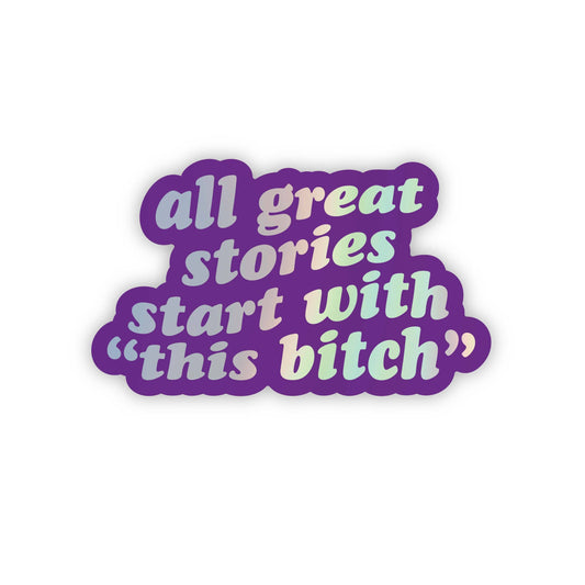 All great stories start with Sticker
