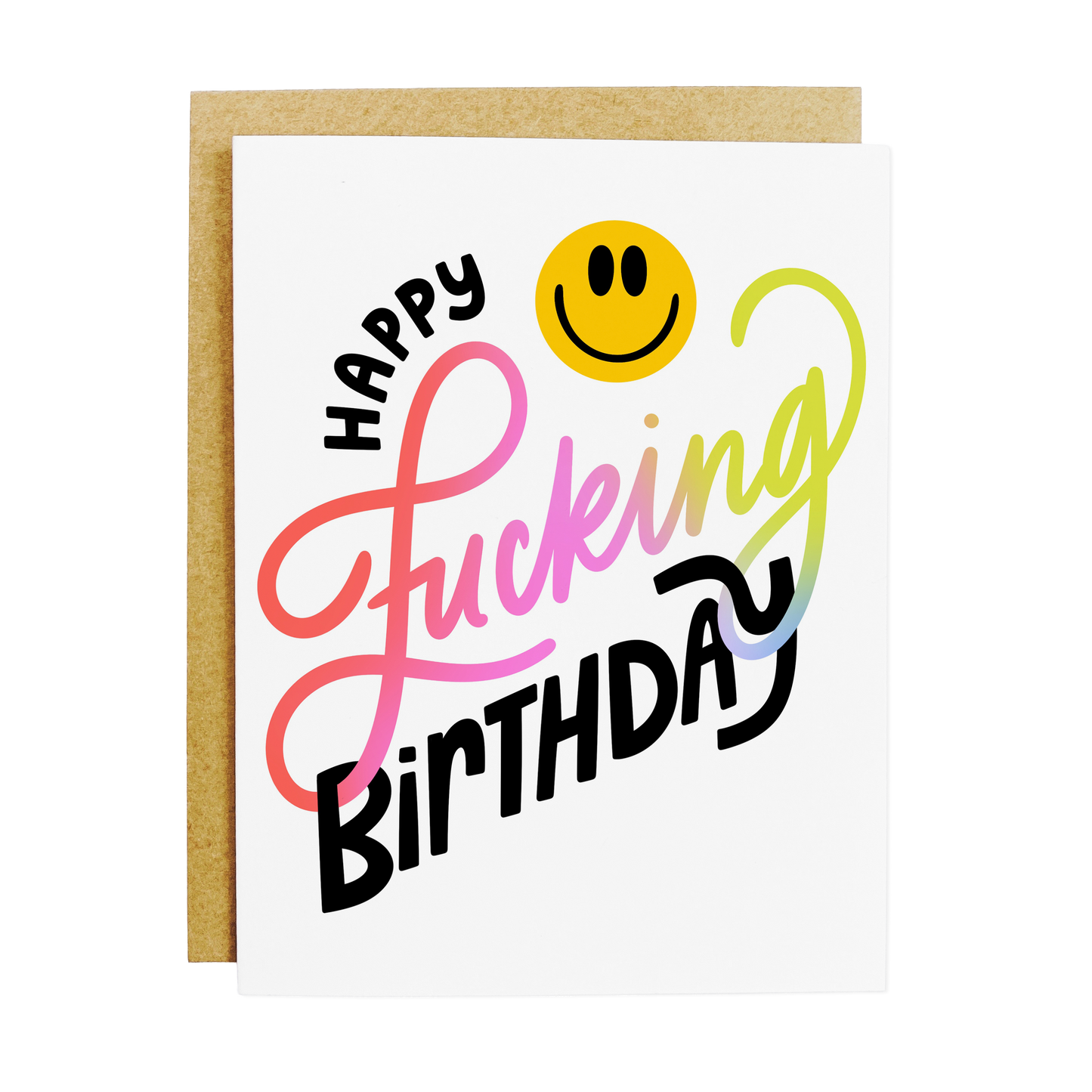 Happy F*cking Birthday Card