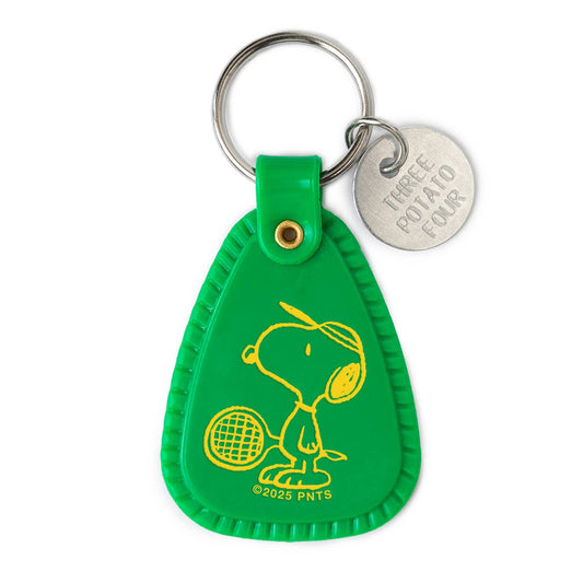 Tennis Saddle Keychain