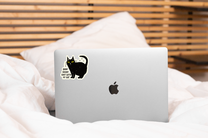 Doin' Shady Shit With My Cat Sticker