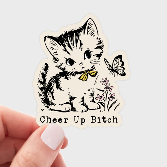 Cheer Up Bitch Sticker