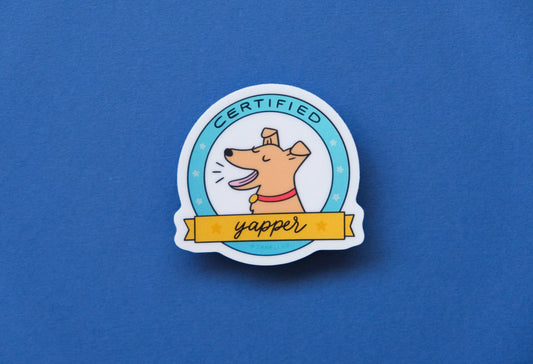 Certified Yapper Sticker