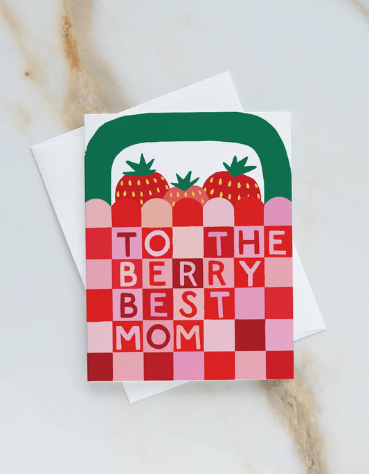 Strawberry Basket Mother's Day Card