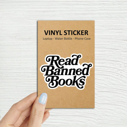 Read Banned Books Sticker