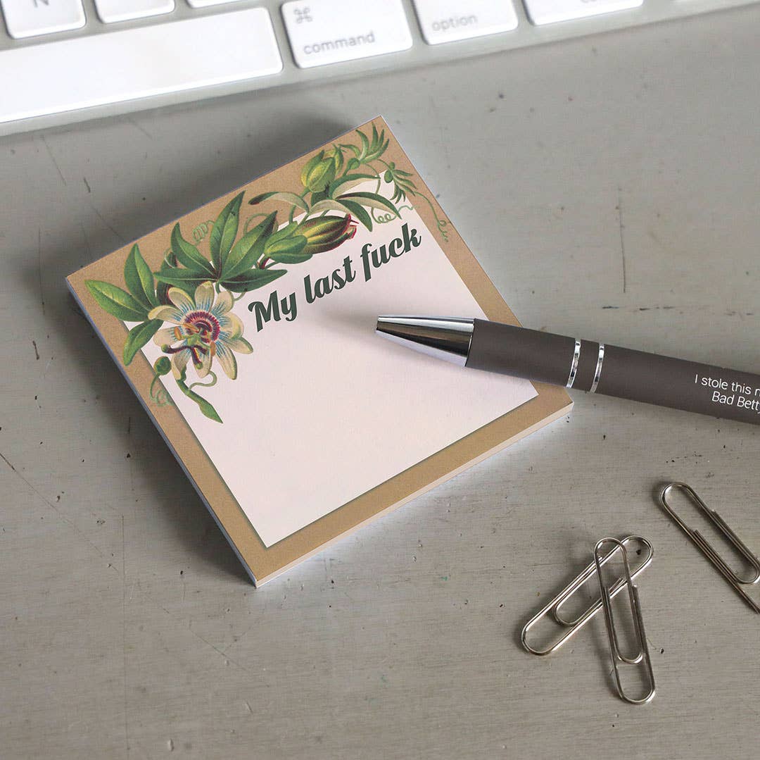 My Last Fuck Sticky Note