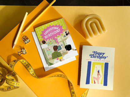 Houston We Have a Birthday Card