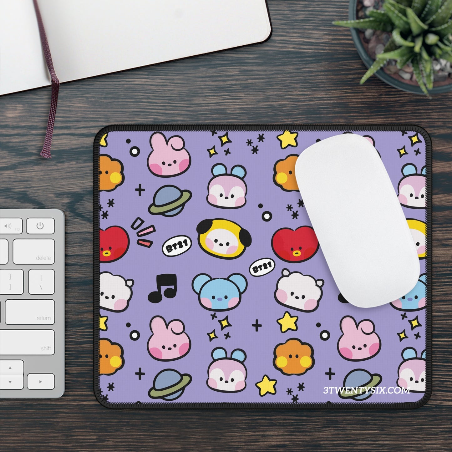 BT21 Doodles Mouse Pad