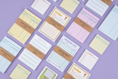 Grocery List Notepad
