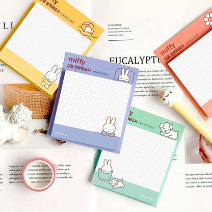 Miffy Simple Grid Sticky Note