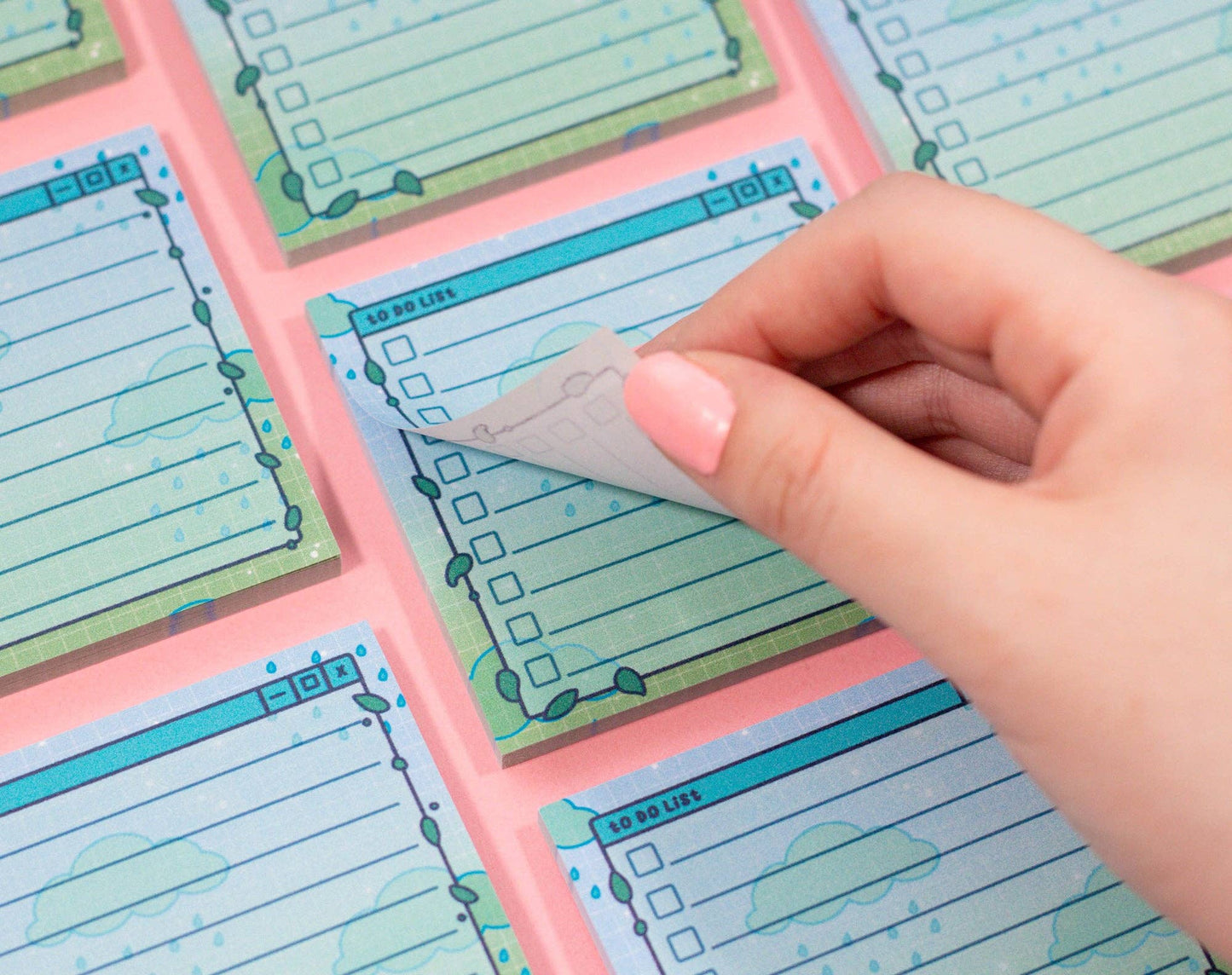 Rainy Day Sticky Notes