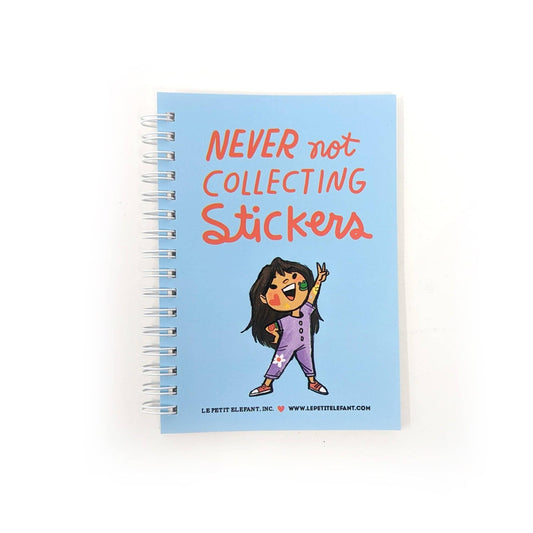Never Not Stickers Reusable Sticker Book