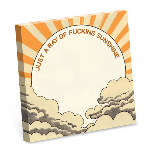 Ray of Sunshine Sticky Notepad