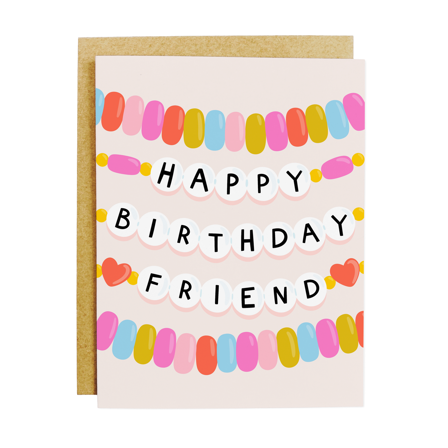 Friendship Bracelet Birthday Card