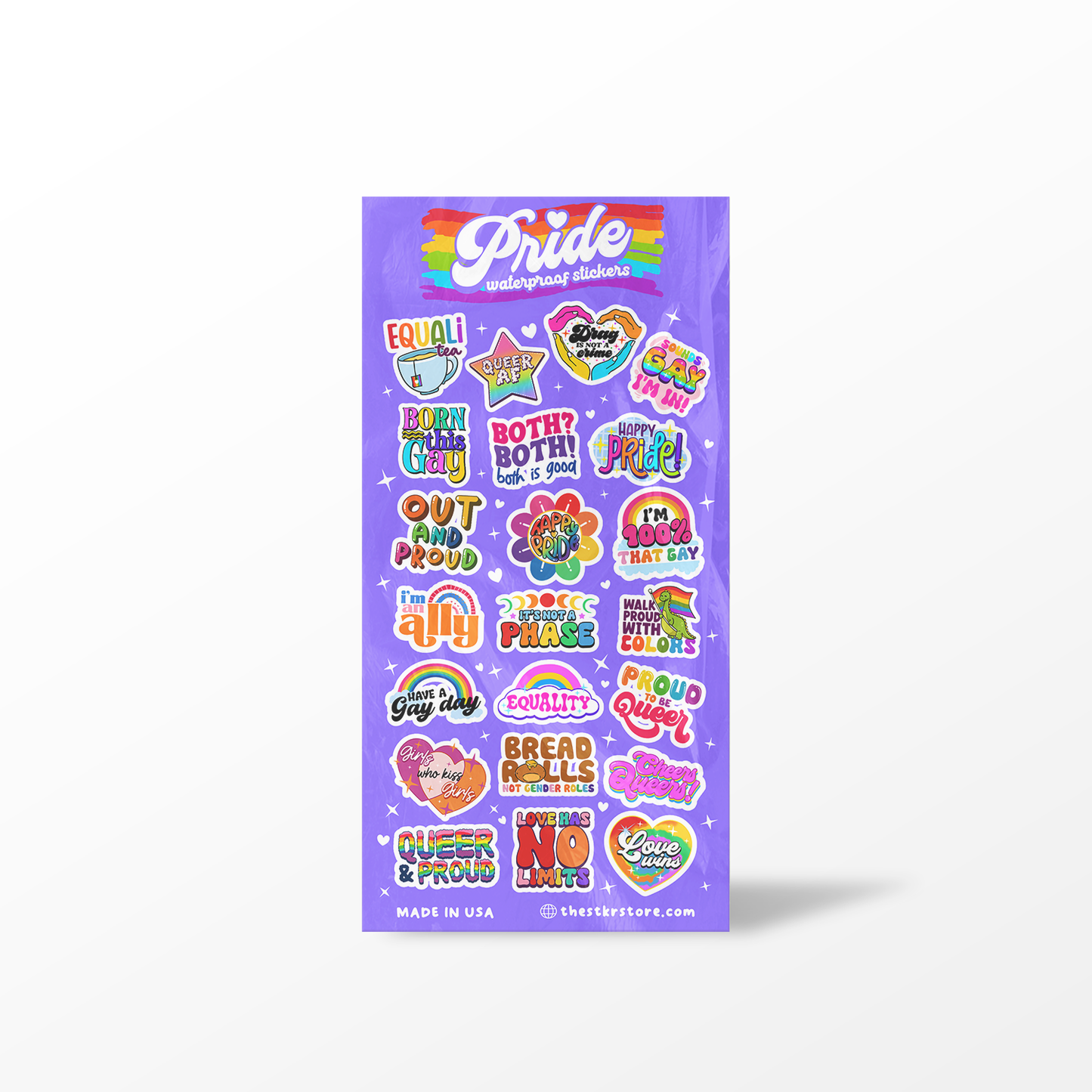 Pride Sticker Sheets