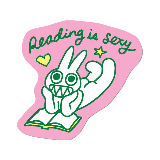 Reading is Sexy Sticker