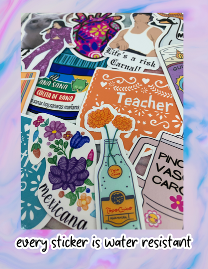 Me Vale Madres Sticker