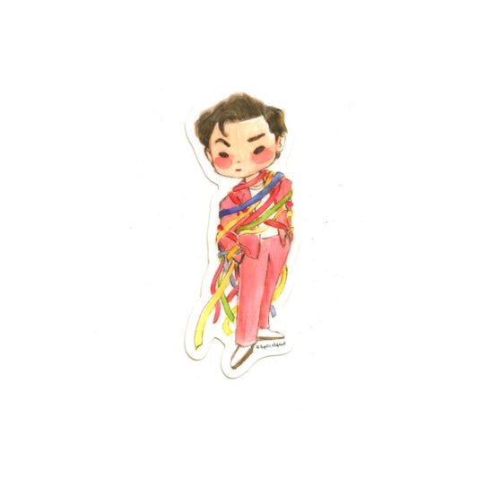 BTS Runway Taehyung Sticker