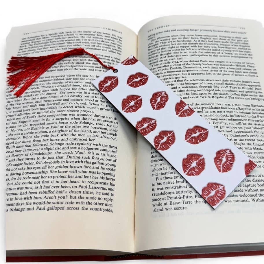 All The Kisses Valentine's Day 3D Bookmark