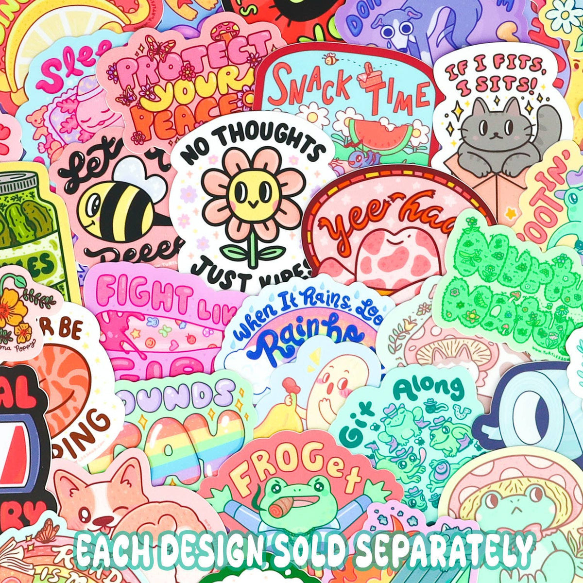 This Is Fine On Fire Sticker