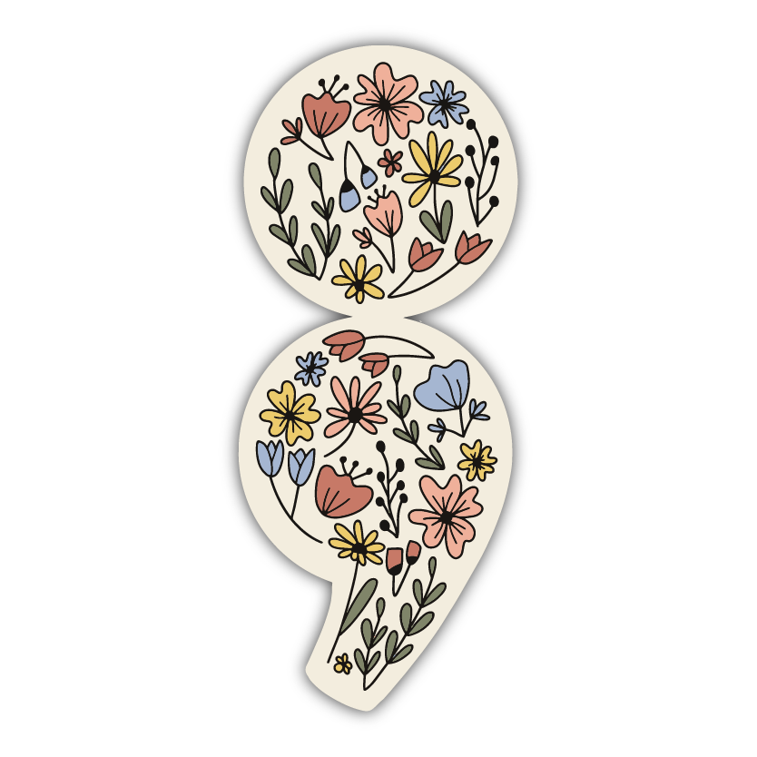 Floral Sticker