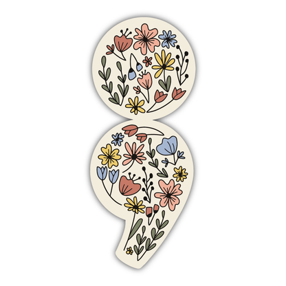 Floral Sticker