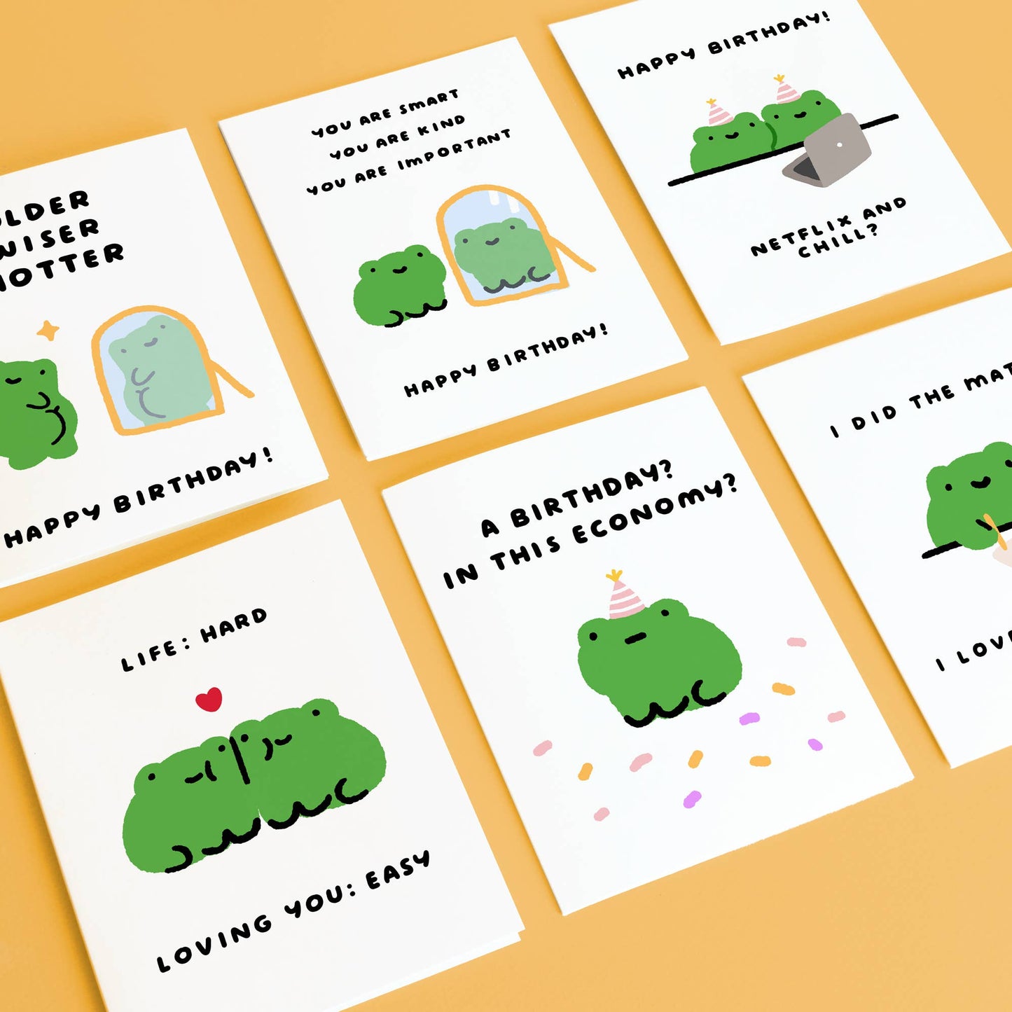 Older Wiser Hotter Birthday Card