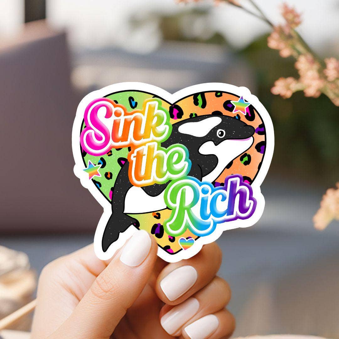 Sink the Rich Sticker