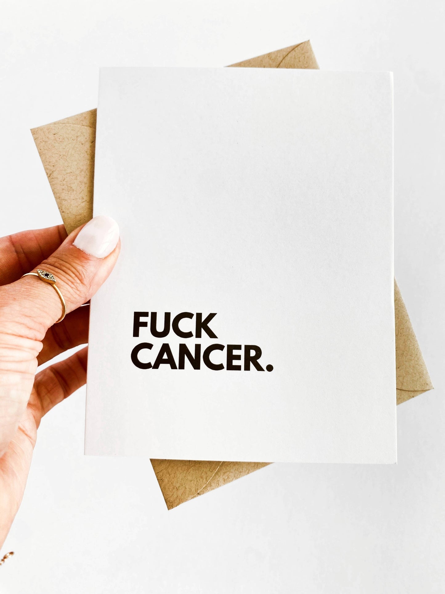 F*ck Cancer Greeting Card
