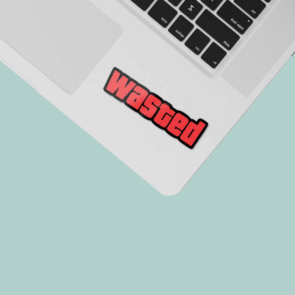 Wasted Online Gaming Sticker