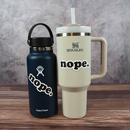 Nope Sticker