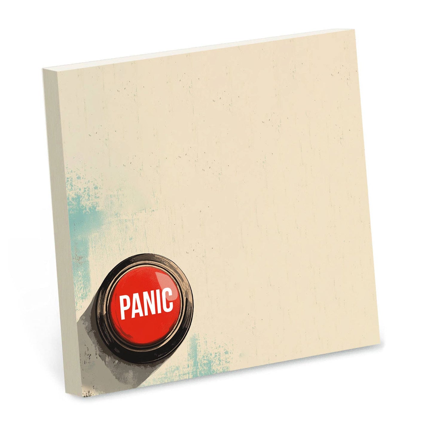 Panic Button Sticky Note