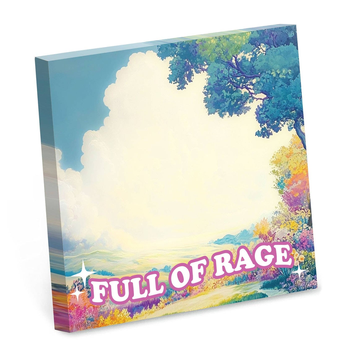 Rage Sticky Notepad