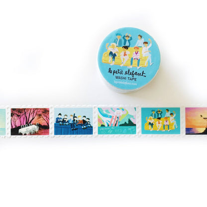 BTS Music Video Stamp Washi Tape