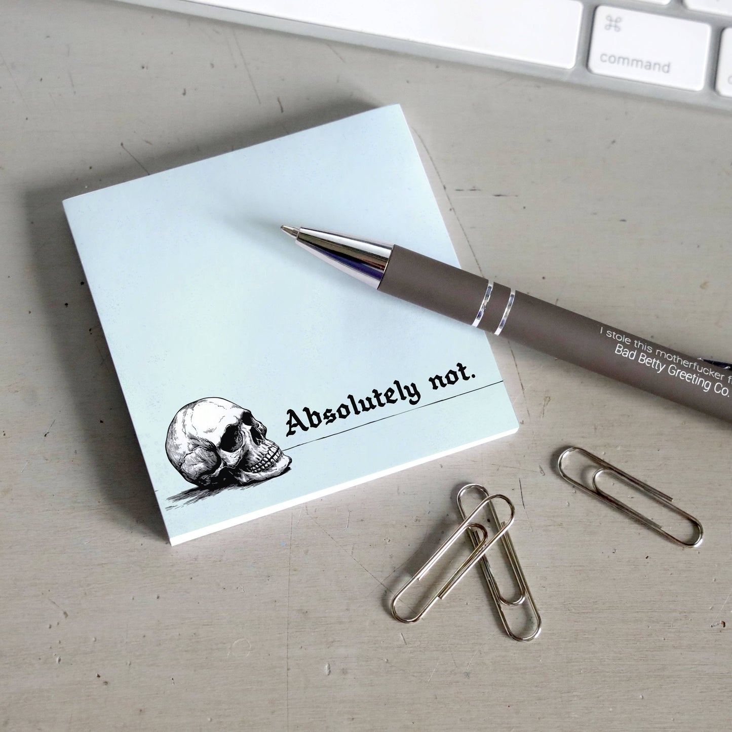 Absolutely Not Sticky Note