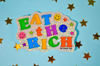 Eat The Rich Sticker