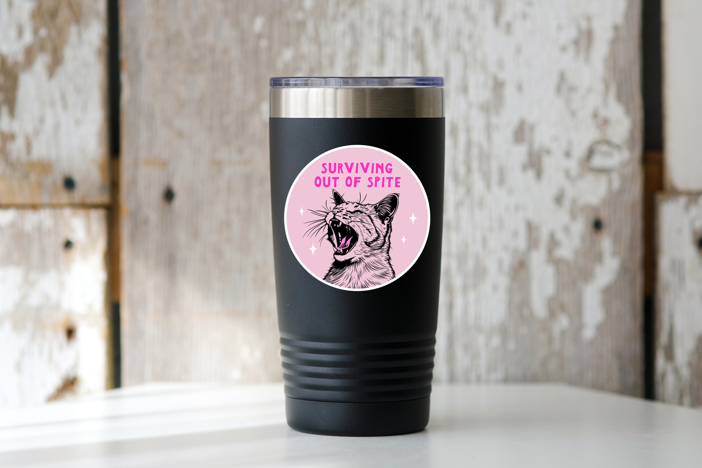 Surviving Out of Spite Sticker