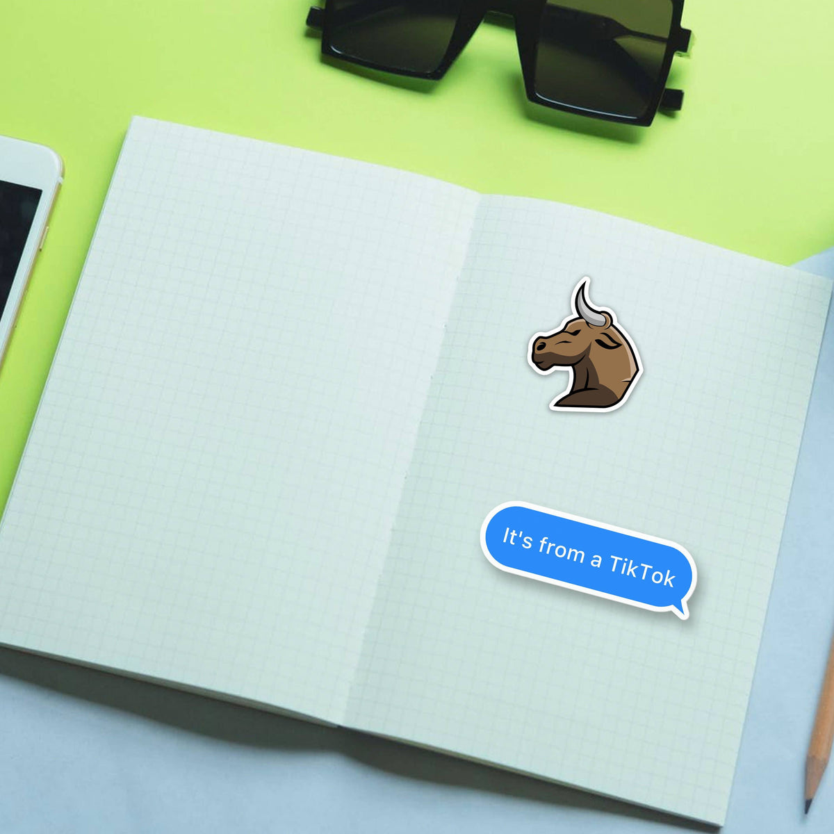 Its From A TikToK Sticker