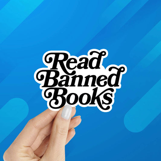 Read Banned Books Sticker