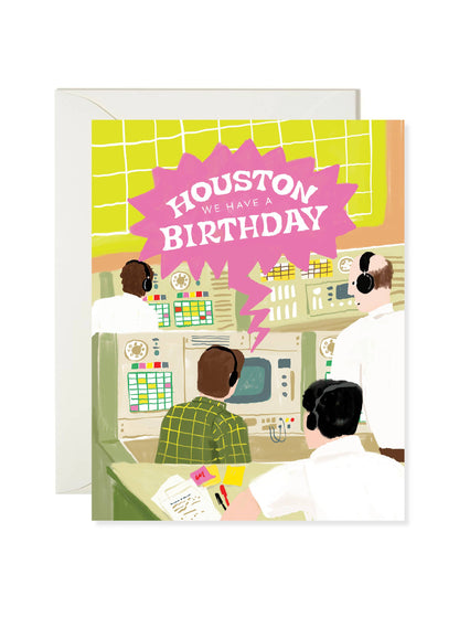 Houston We Have a Birthday Card