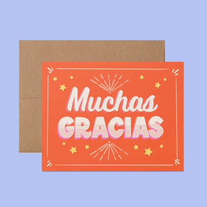 Muchas Gracias Greeting Card
